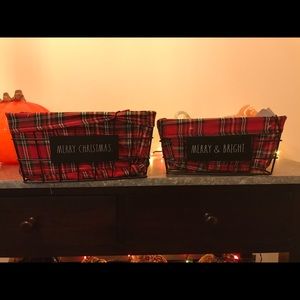 COPY - Rae Dunn Christmas Nesting Baskets